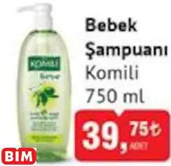 KOMİLİ BEBEK ŞAMPUANI